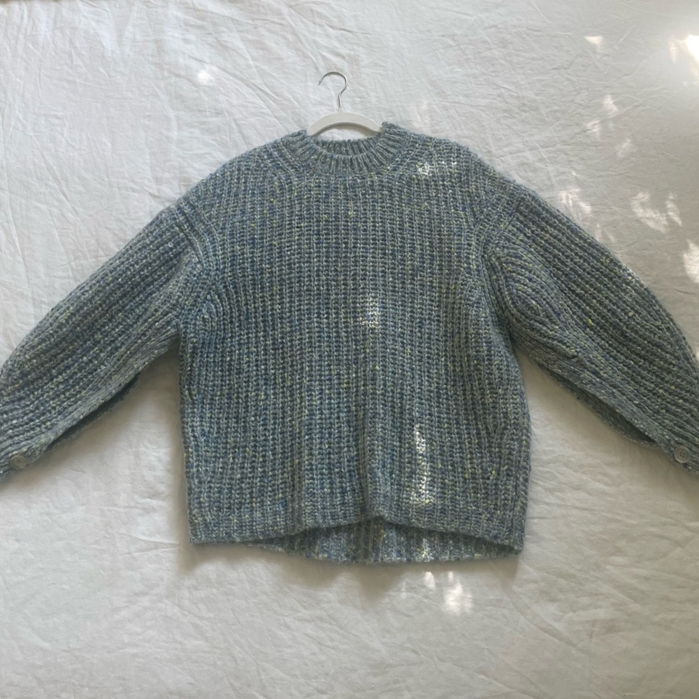 Rus Turquoise Knit Sweater